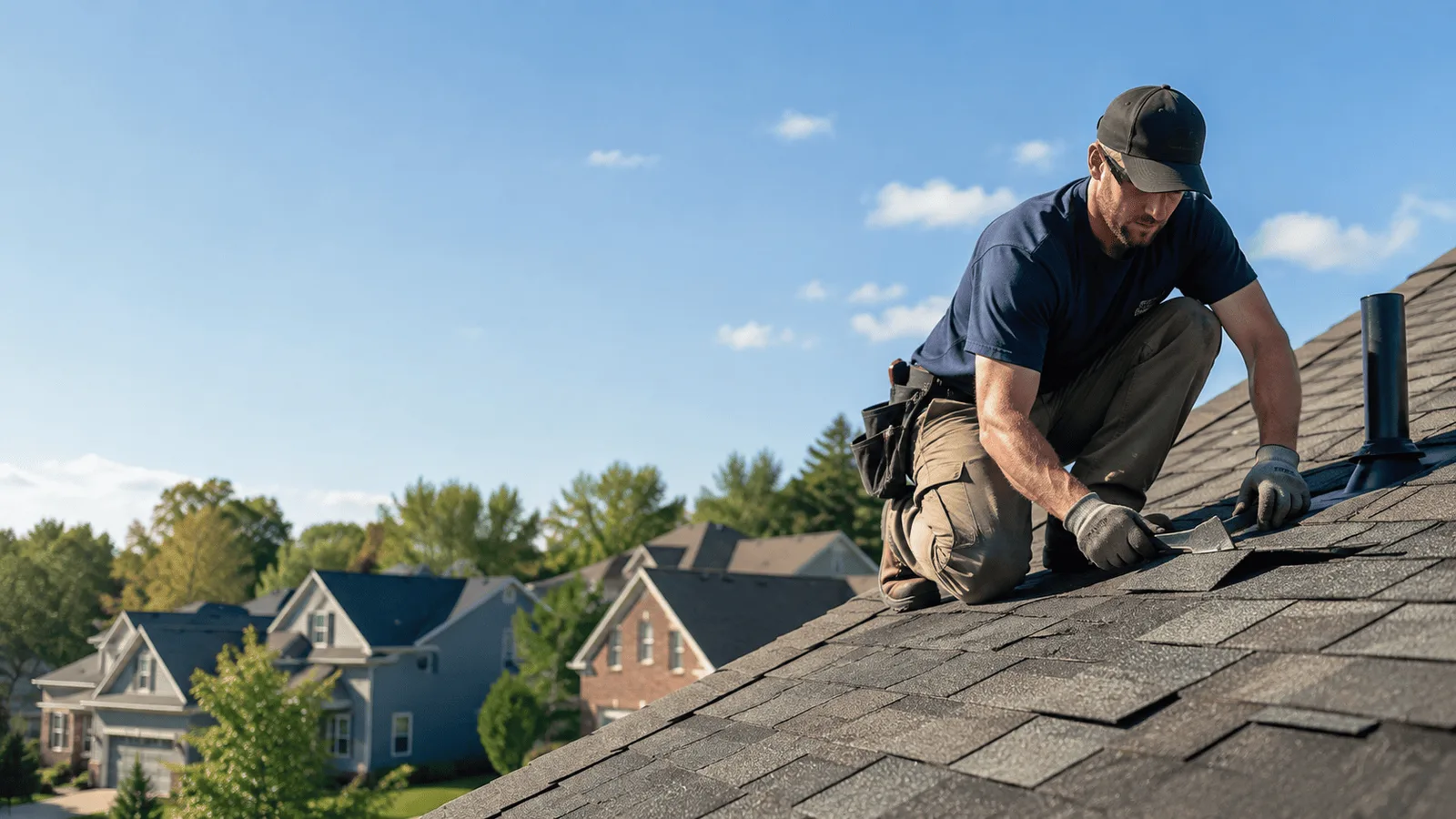 Roof Leak Repair in Brecksville, OH near me